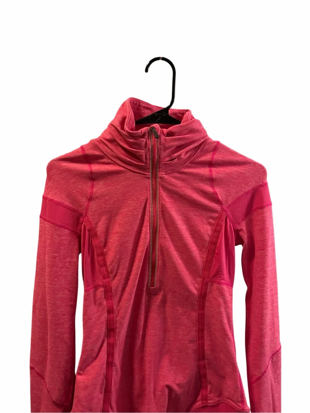 Lululemon Size 6 Pink Women's Half-Zip Hoodie Top